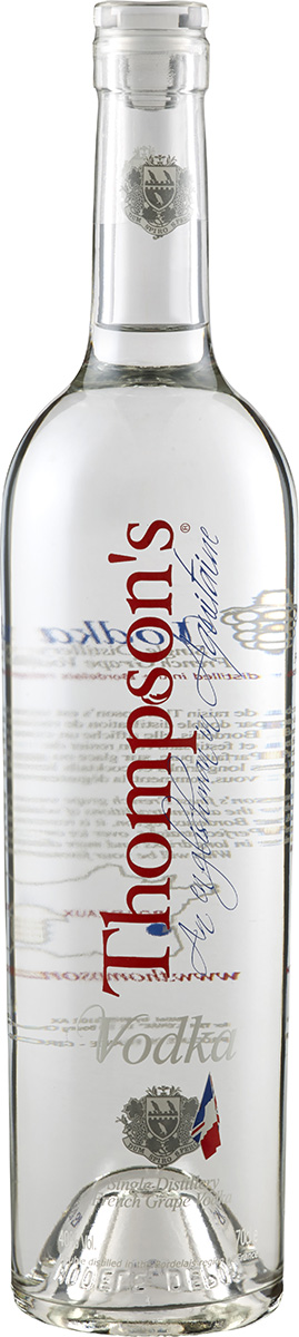 Thompson's bordelais grape Vodka