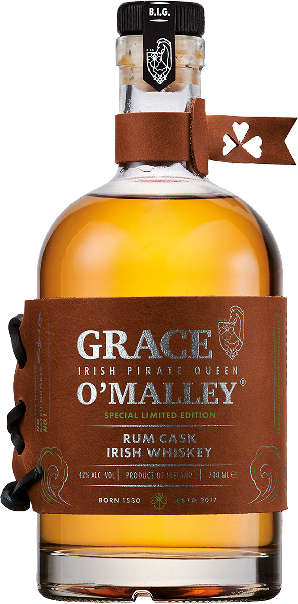 Grace O'Malley Rum Cask Irish Whiskey